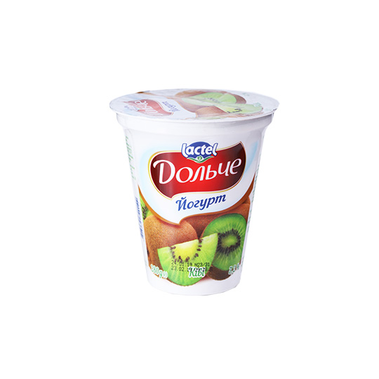 Lactel Dolce Kiwi Flavored Yogurt 3,2% 280g