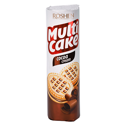 Печенье Roshen Multicake с какао 180г