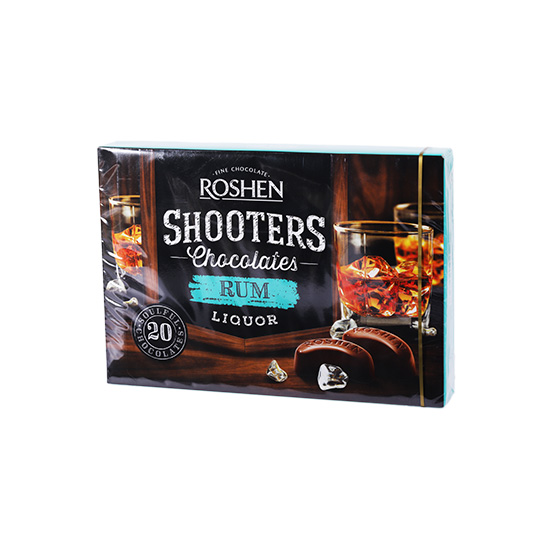 Roshen Shooters with rum candy 150g