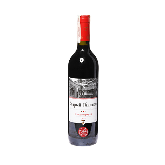 Вино Старий Тбілісі Кіндзмараулі червоне напівсухе 11-14,5% 0,75л