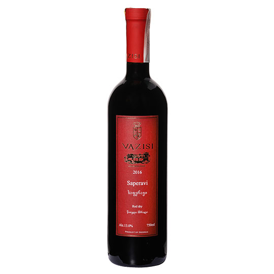 Вино Schuchmann Wines Georgia Vazisi Saperavi червоне сухе 14% 0,75л