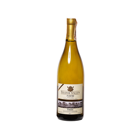 Teliani Valley Tvishi White Semi-Sweet Wine 11.5% 0.75l