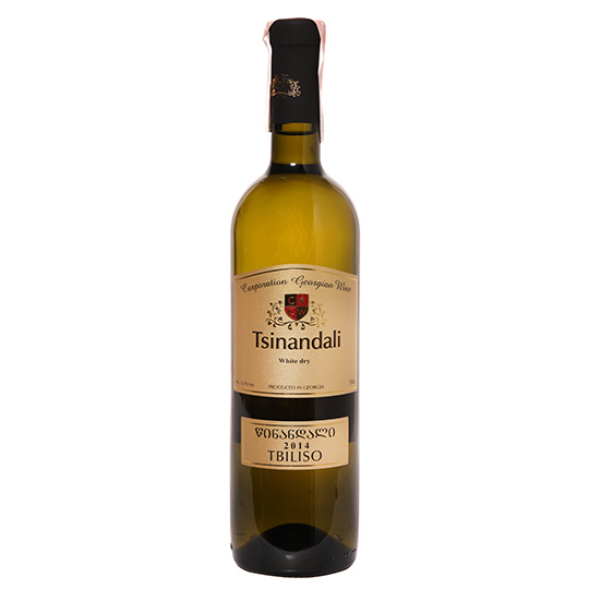 Вино CGW Tbiliso Tsinandali біле сухе 12,5% 0,75л