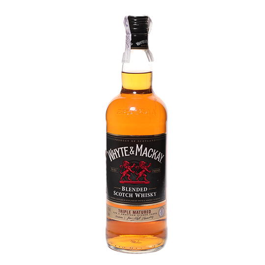 Whyte & Mackey 3 yrs whisky 40% 1l