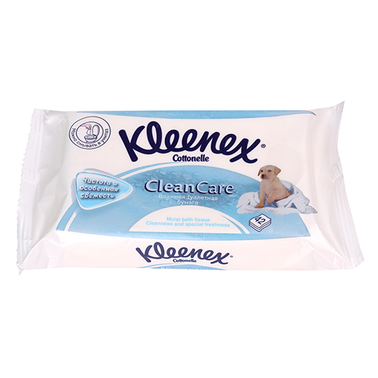 Kleenex Cottonelle Moist toilet paper wet 42 pcs