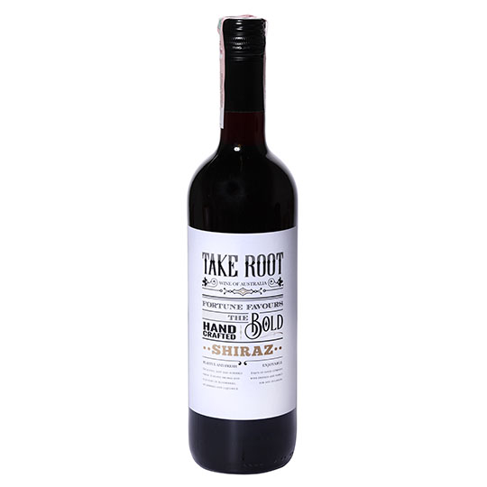 Вино Take Root Shiraz красное сухое 13% 0.75л