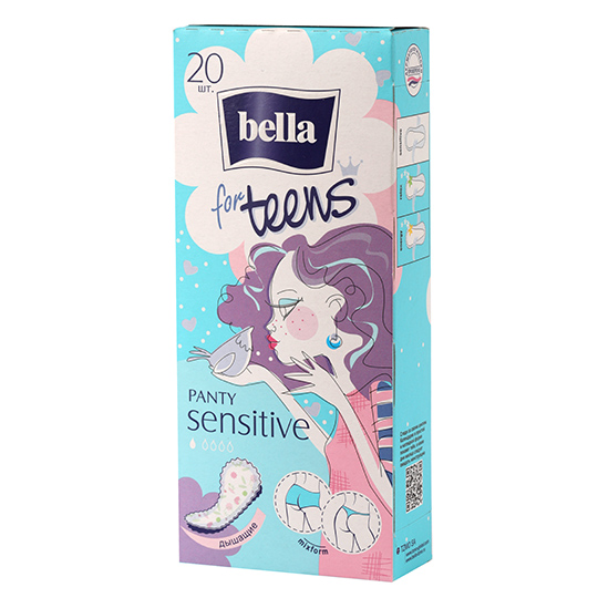 Прокладки щоденні Bella For Teens Sensitive 20шт
