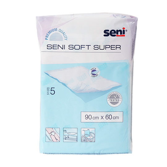 Seni Soft Diapers hygienic 90x60cm 5pcs