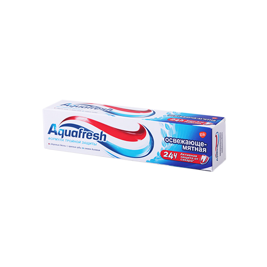 Зубна паста Aquafresh освіжаюча м'ята 50мл