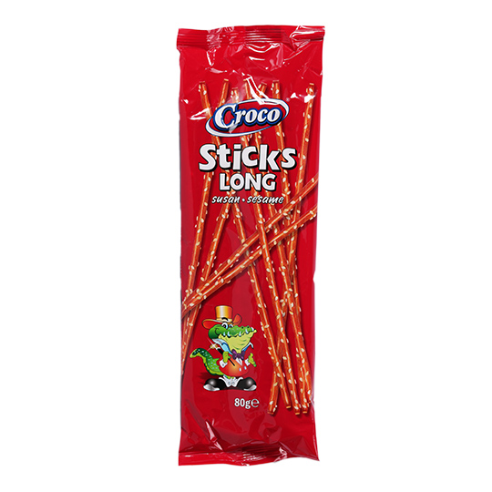 Croco Long With Sesame Sticks 80g