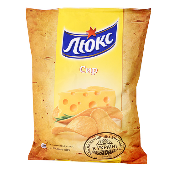 Lux Cheese Flavored Potato Chips 133g