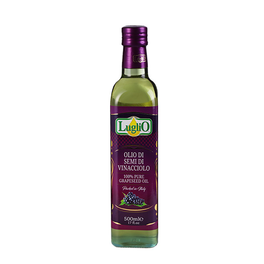 Олія з виноградних кісточок Luglio рафінована 500мл