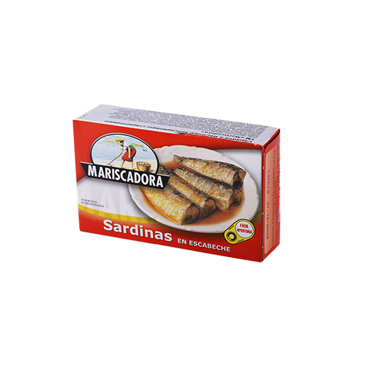 Сардини Mariscadora в маринаді 120мл
