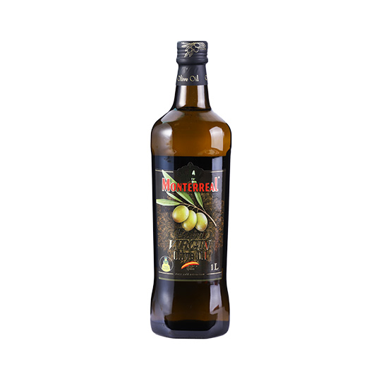 Monterreal Extra Virgin Unrefined Olive Oil 1l glass
