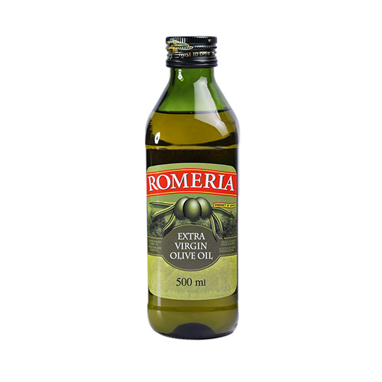 Олія оливкова Romeria Extra Virgin нерафінована 500мл с/п