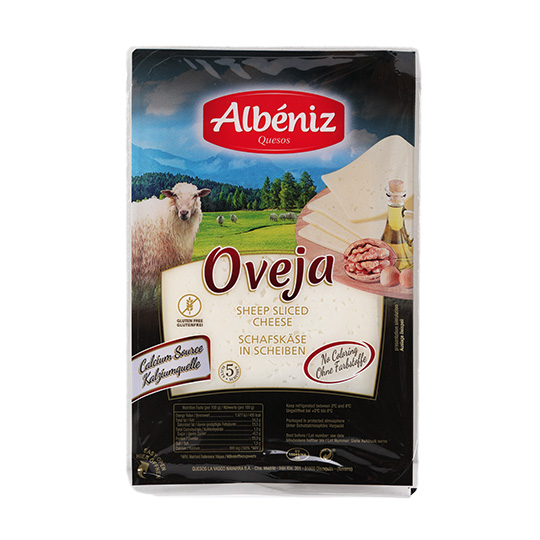 Сир Albeniz Oveja овечий нарізаний скибочками 34,3% 75г
