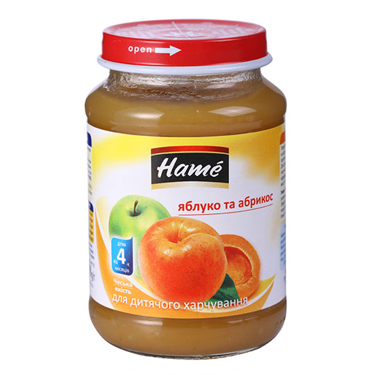 Hame Apple and Apricot Puree 190g
