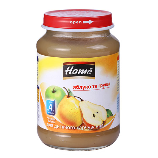 Hame Apple and Pear Puree 190g