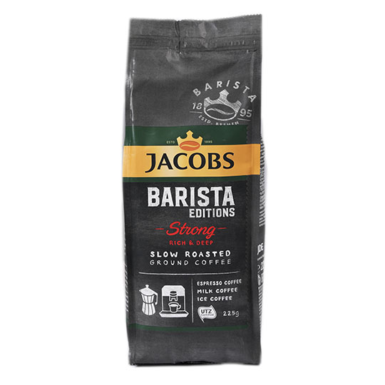 Кава Jacobs Barista Editions Strong смажена мелена 225г