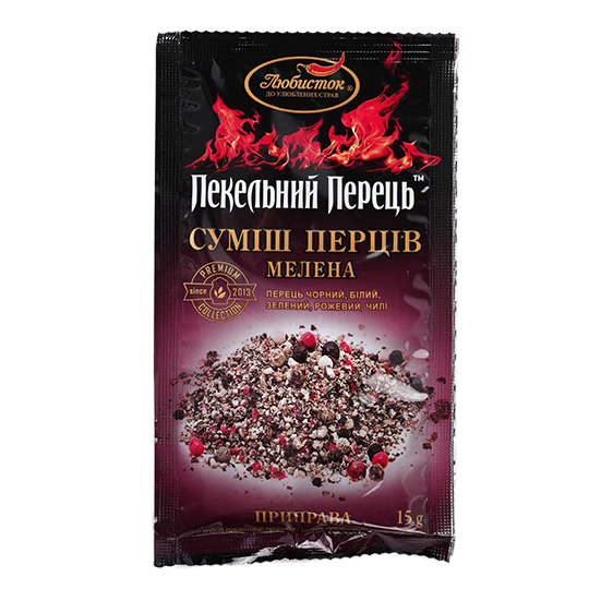 Lyubystok Hell Pepper Ground Pepper Mix 15g