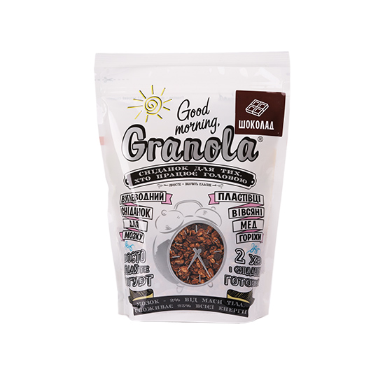 Good morning Granola Breakfast cereals with chocolate 330g
