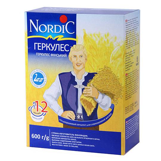 Nordic finnish oat flakes 600g