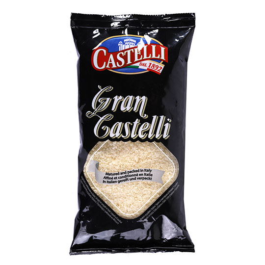 Сир Castelli Gran Castelli твердий тертий 32% 100г