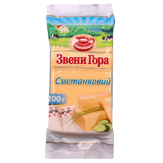 Zveny Gora Smetankovyi Cheese 50% 200g