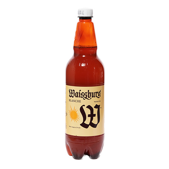 Umanpivo Waissburg Blanche light beer 4,7% 1l