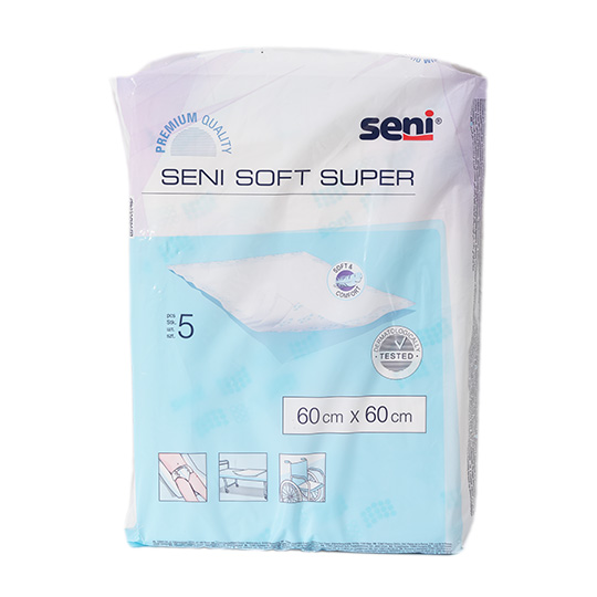 Пелюшки одноразові Seni Soft Super 60x60см 5шт