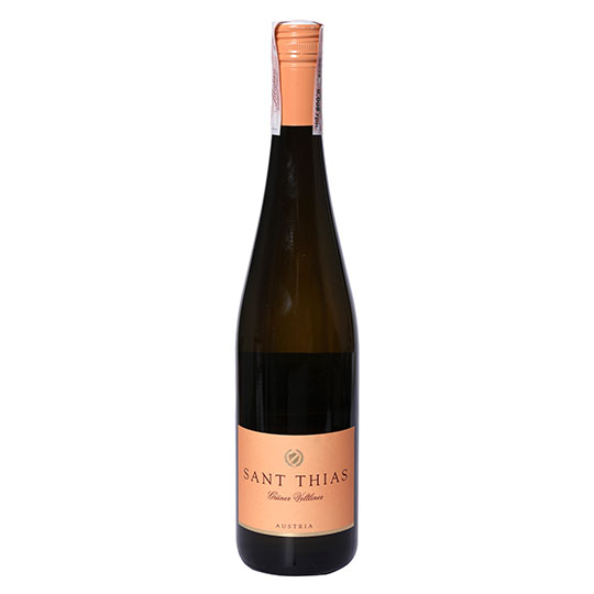 Вино Saint Thias Gruner Veltliner Weinviertel DAC белое сухое 11,5% 0,75л