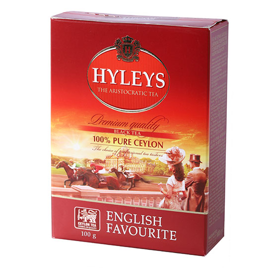 Чай чорний Hyleys Англійський фаворит середньолистовий 100г