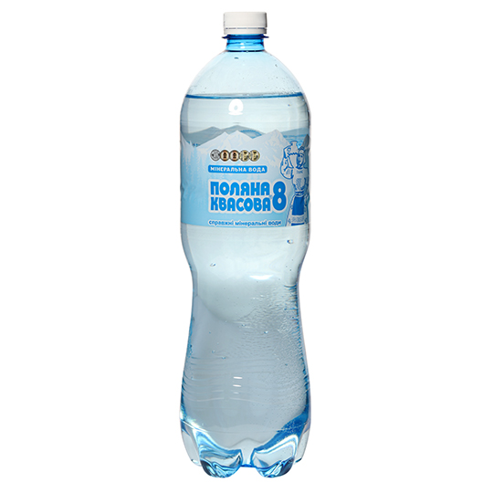 Polyana kvasova 8 Sparkling medical-table mineral water 1,5l