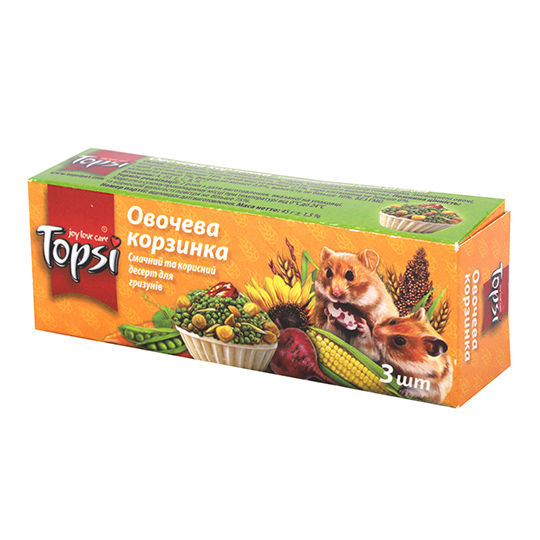 Food Topsi dry for rodents 3pcs 45g