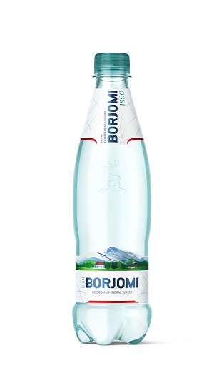 Вода минеральная Borjomi сильногазированная 500мл
