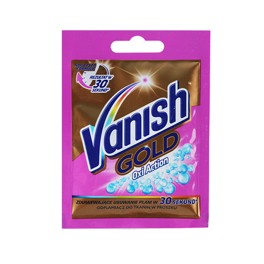 Vanish Gold Oxi Action Powder Stain Remover for Fabrics 30g 
