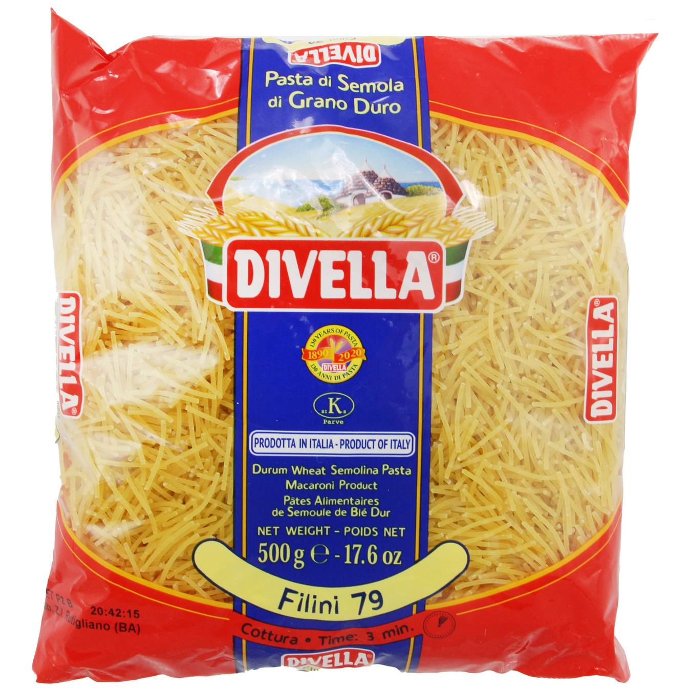 Divella Filini 79 Pasta 500g