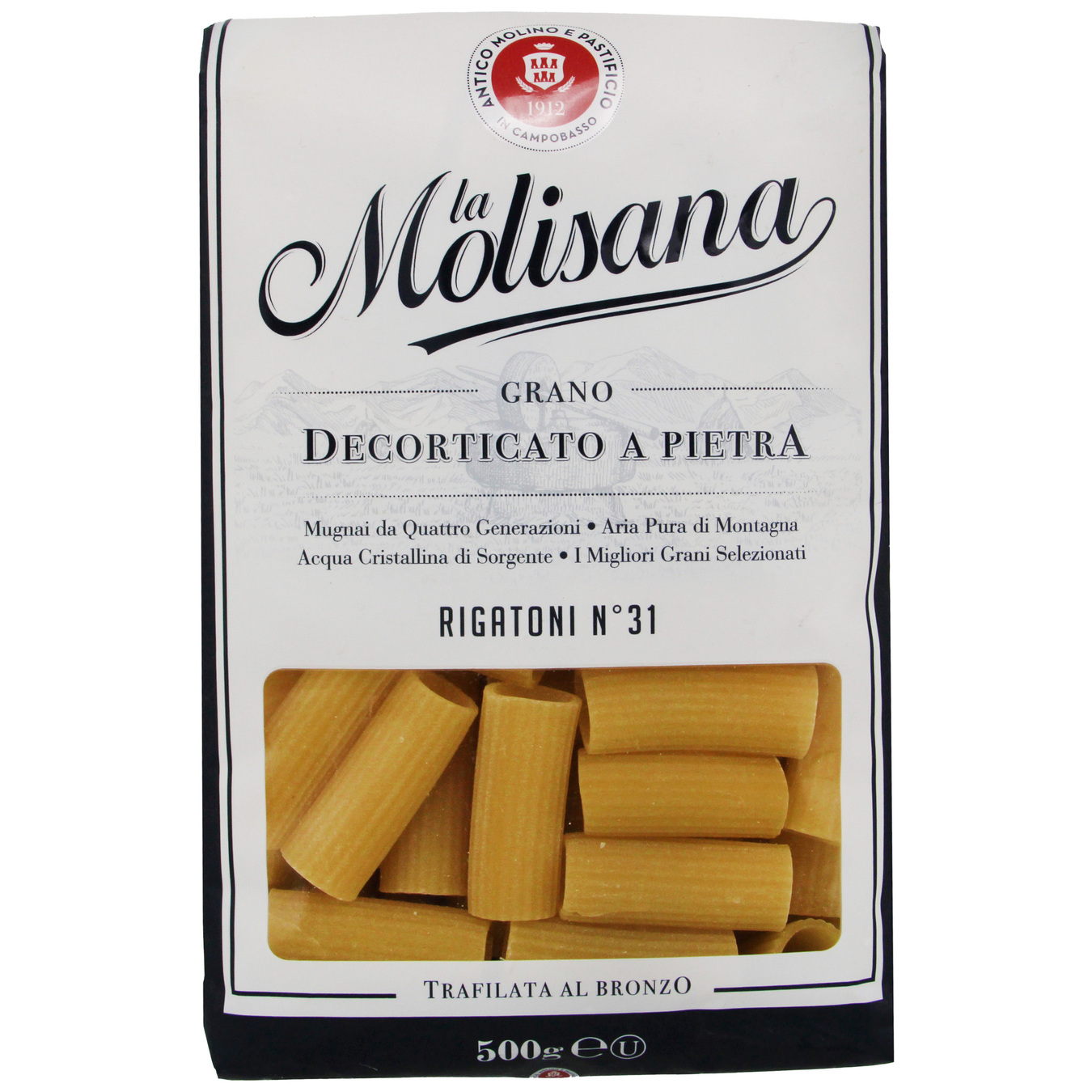 La Molisana №31 Rigatoni Pasta 500g ᐈ Buy at a good price from Novus