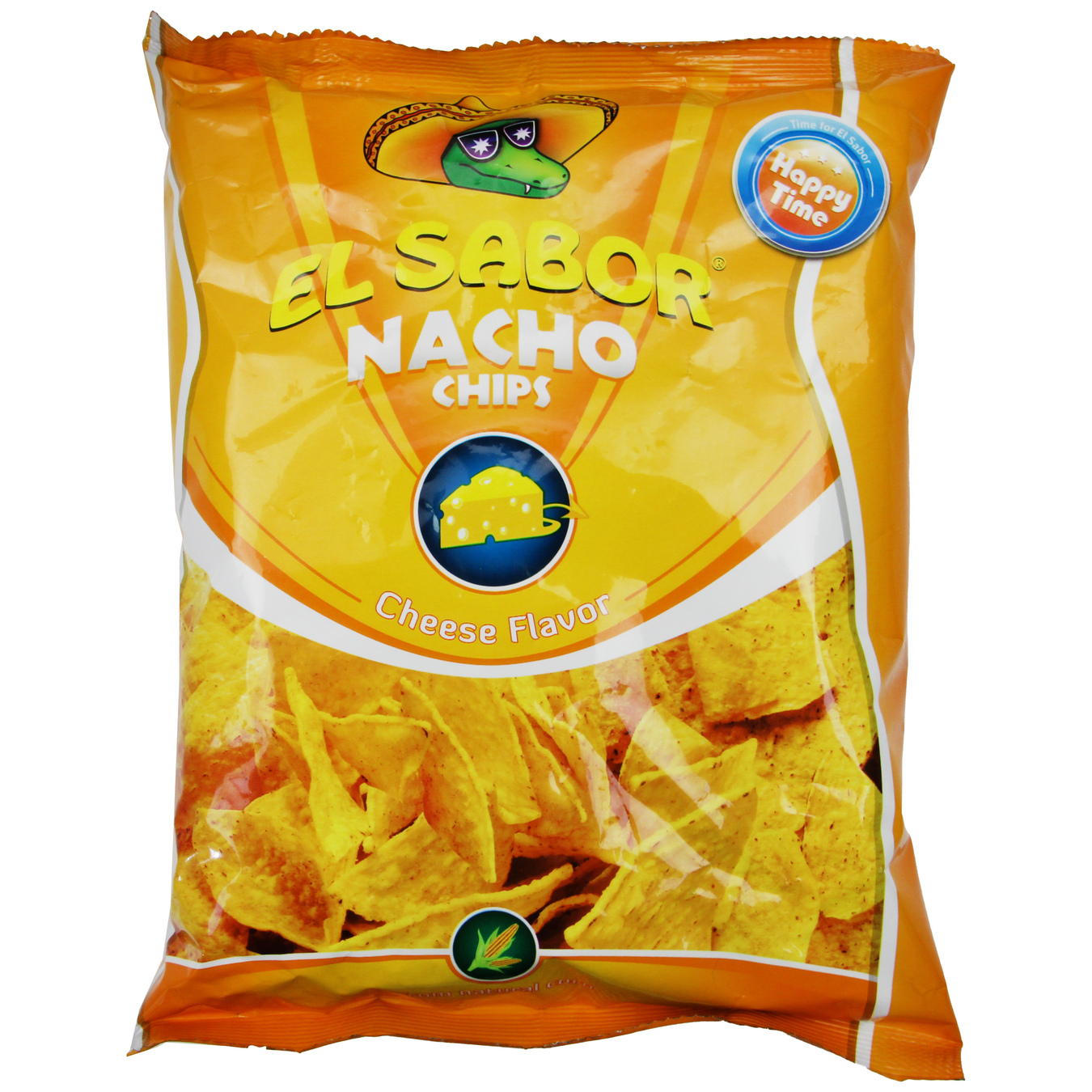 Чіпси El Sabor Nacho зі смаком сиру 100г