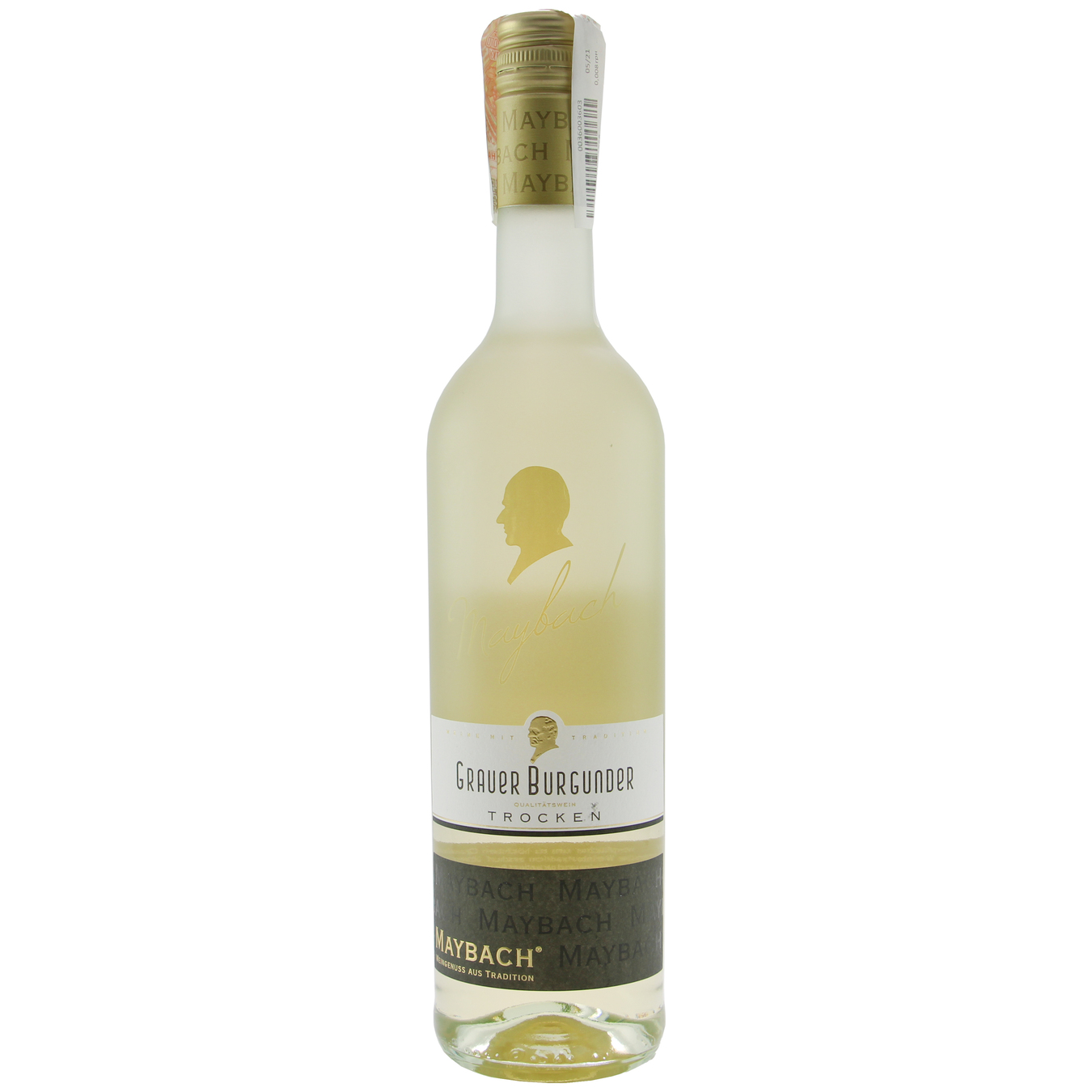 Maybach Grauer Burgunder Trocken white dry wine 12% 0,75l