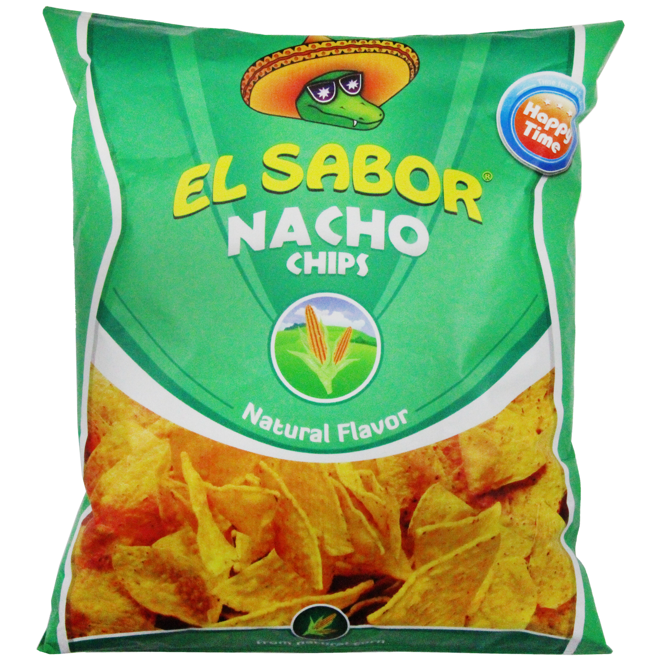 El Sabor With Natural Flavor Nacho Chips 100g
