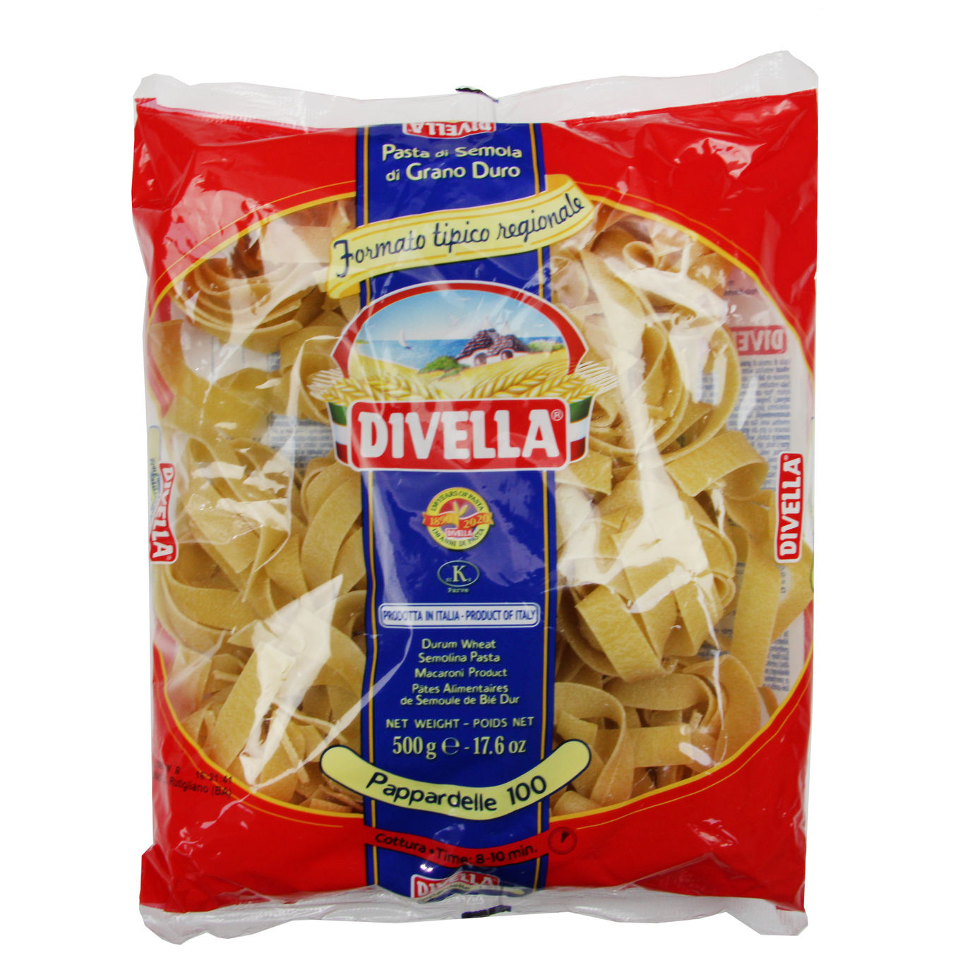 Макарони Divella Pappardelle 500г