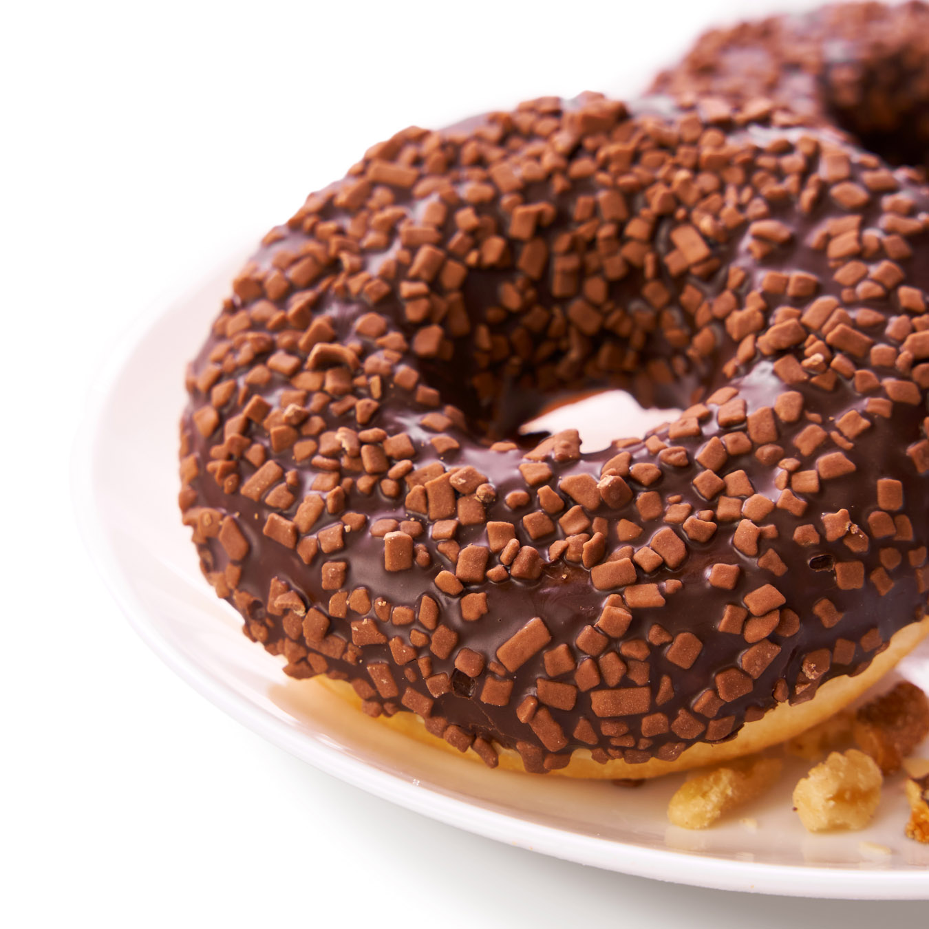 Donut with chocolate crumbs 55g