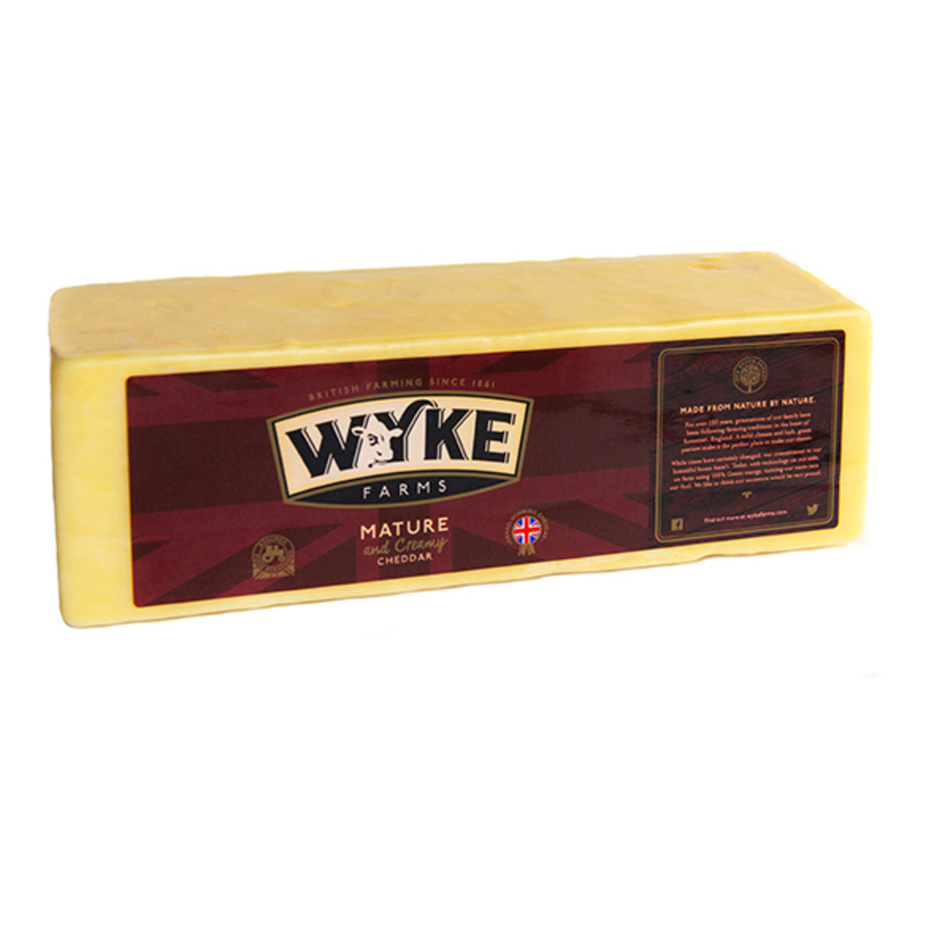 Wyke Farms Cheddar Cheese 56%