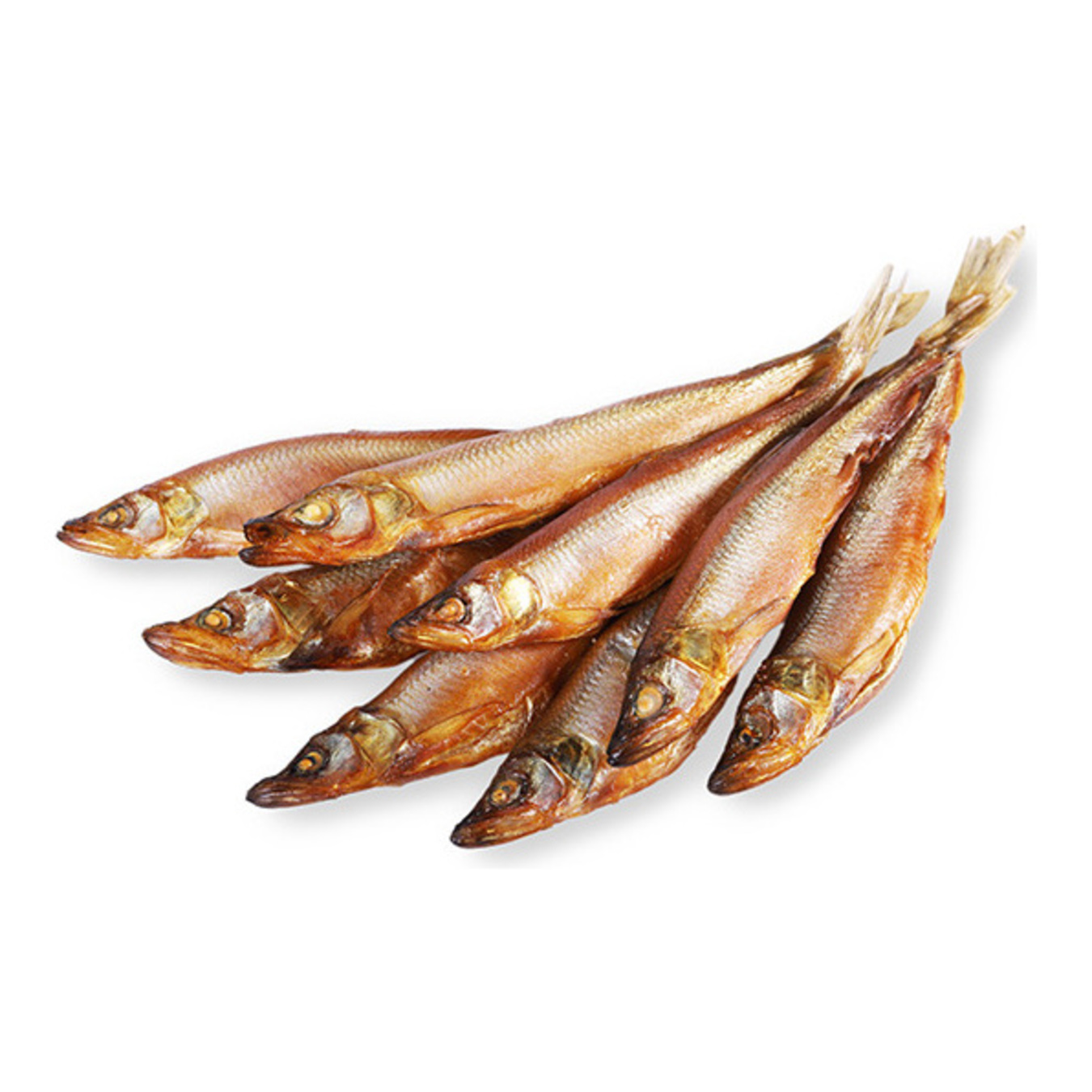 Hot smoked smelt chilled