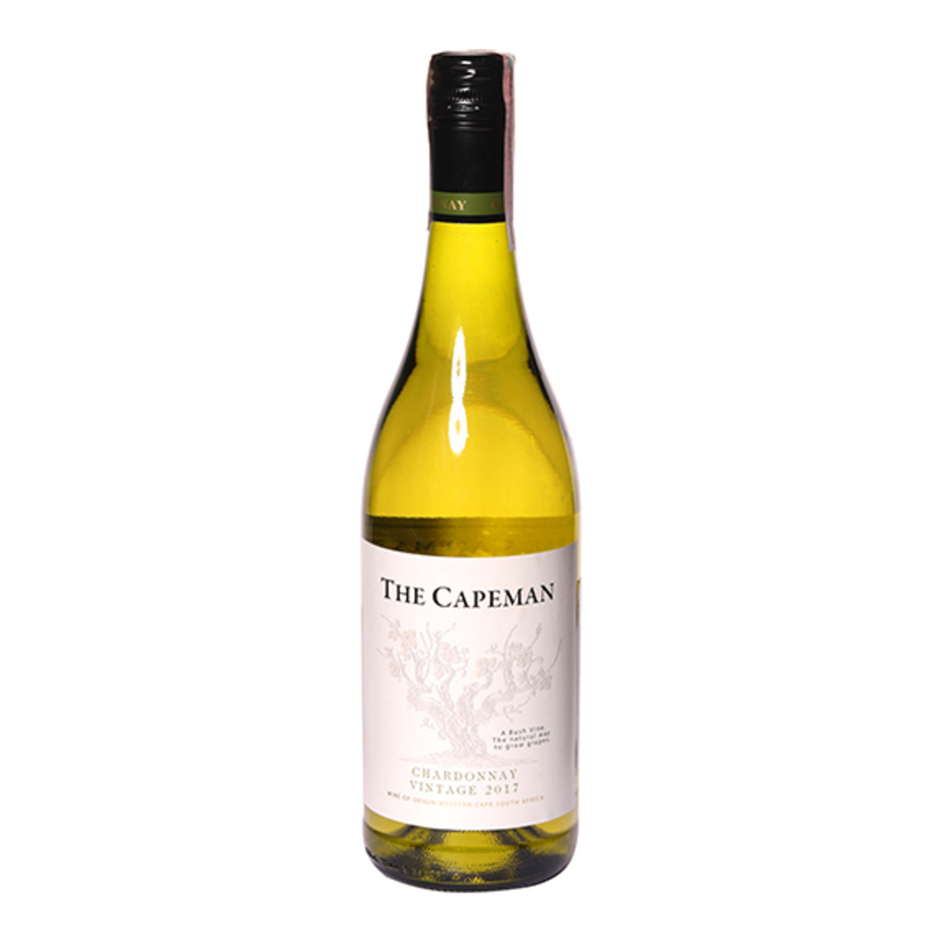 Вино The Capeman Chardonnay біле сухе 13% 0,75л