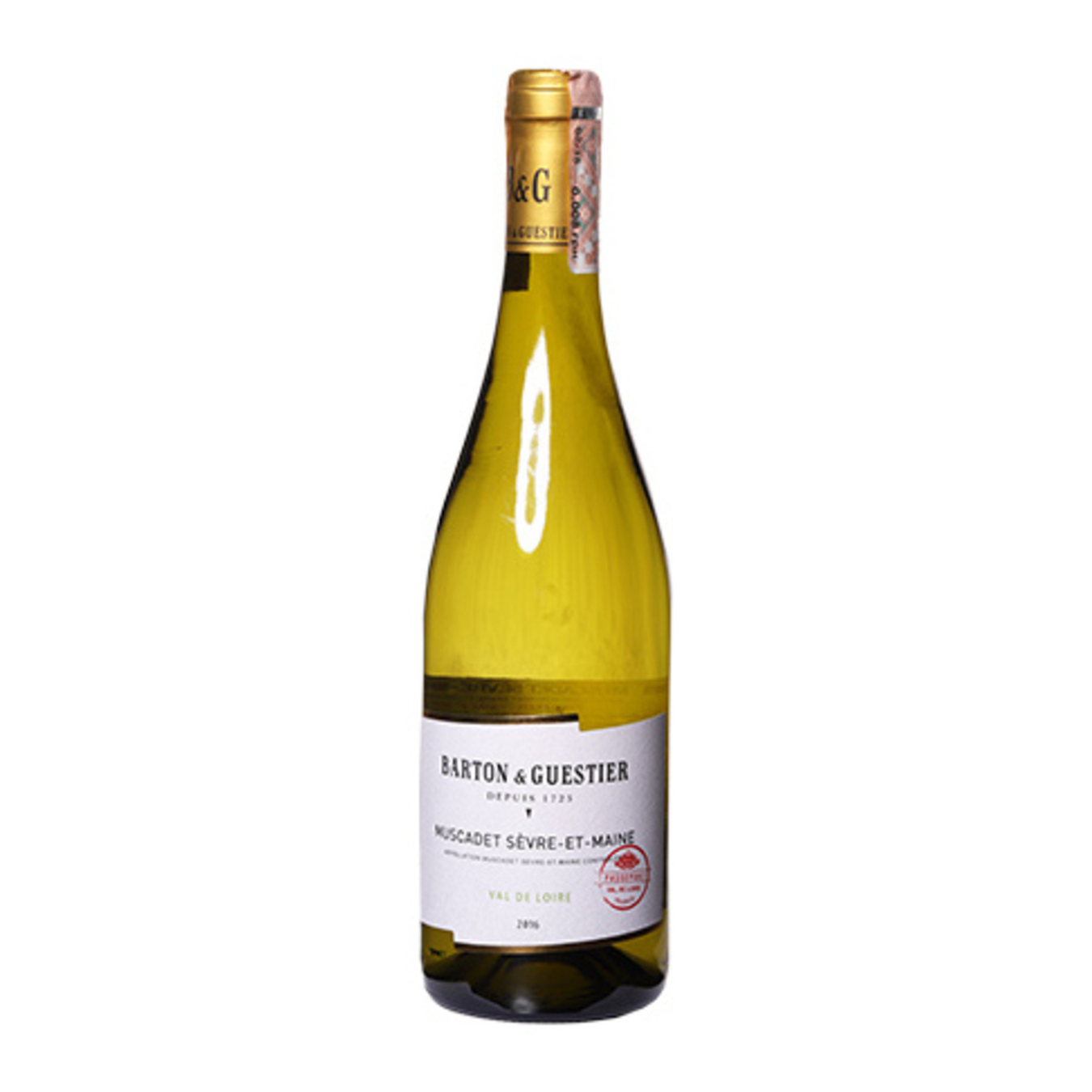 Вино Barton & Guestier Мюскаде Севр-Эт-Мейн белое сухое 11,5% 0,75л