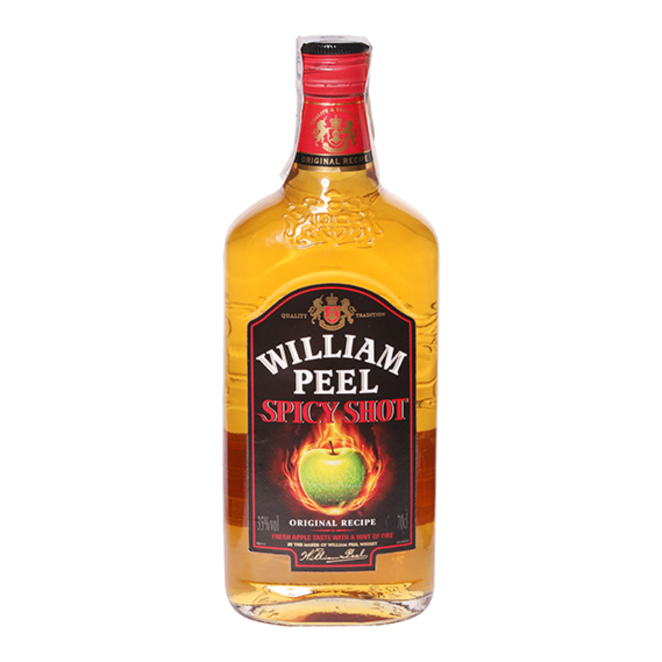 Віскі William Peel Spicy Shot 35% 0,7л