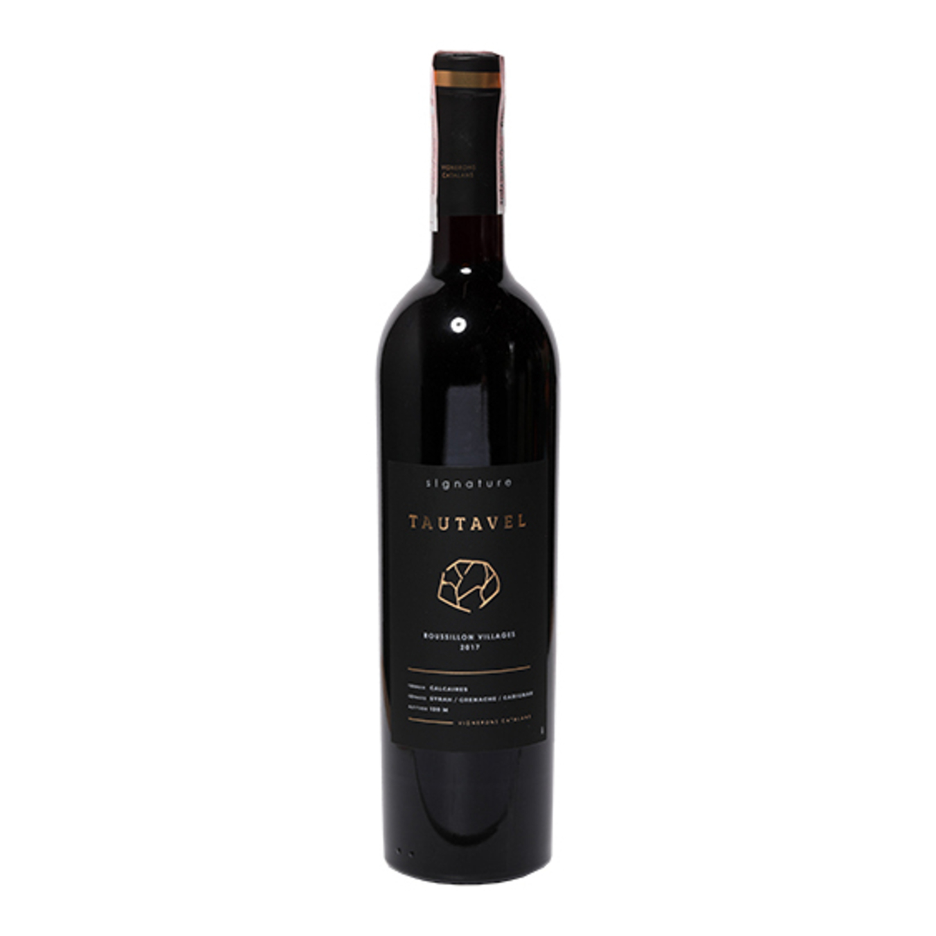 Вино Signature Tautavel Cotes du Roussillon Villages червоне сухе 12.5% 0,75л