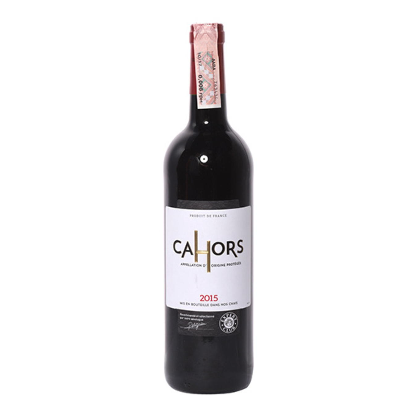 Вино Expert Club Fleur Noir Cahors красное сухое 13% 0,75л